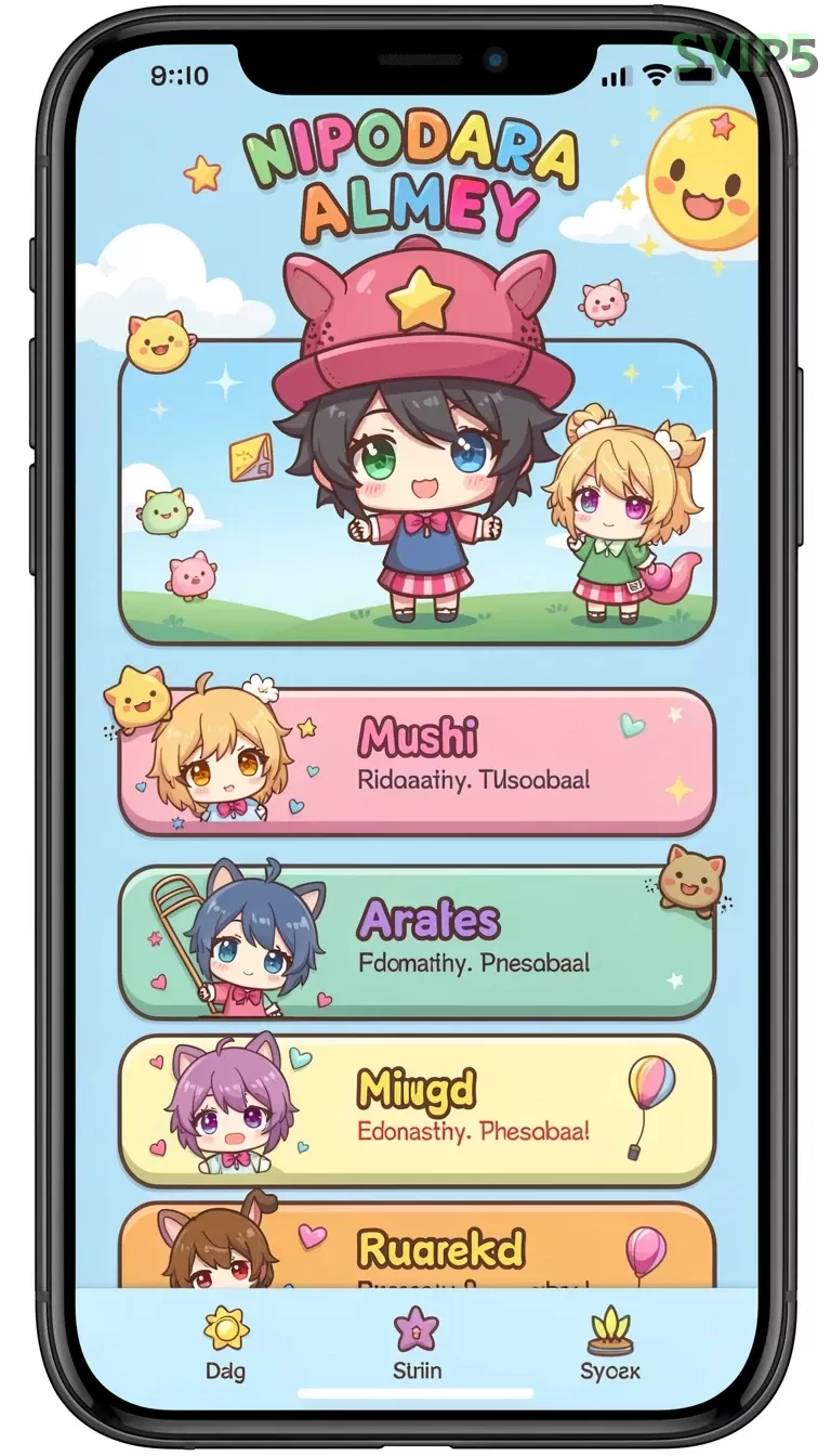 Cuplikan layar MONPERATOTO — menu navigasi